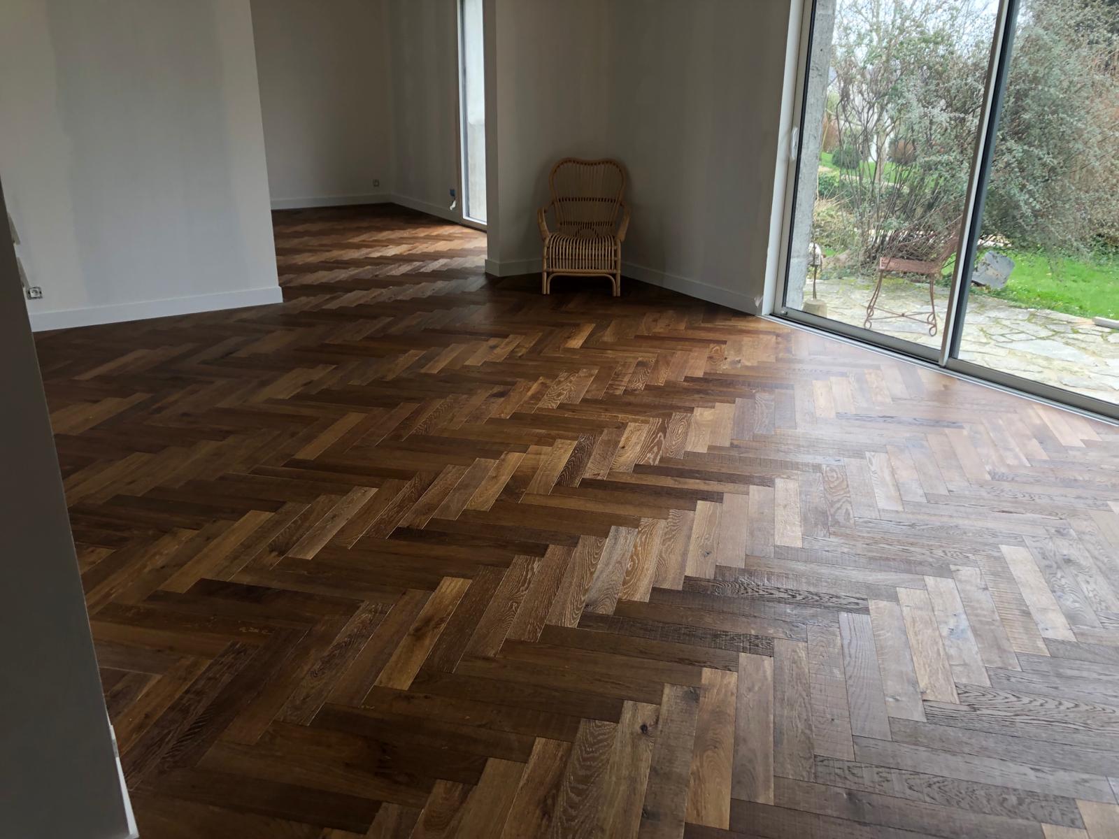 Parquet contrecollé chêne Baton rompu 1459 5 Parquet contrecollé chêne Baton rompu 1459 – Image 4